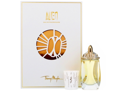 Set Ii Alien Eau Extraordinaire THIERRY MUGLER בושם לאישה + נר ריחני