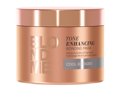 שוורצקופף מסכת שיער בלונדמי להגברת הטון Schwarzkopf BlondMe Tone Enhancing Bonding Mask Cool Blondes