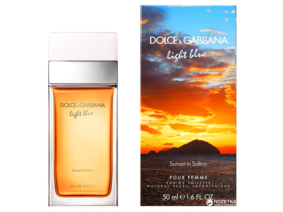 DOLCE & GABBANA Light Blue Sunset In Salina בושם לאישה א.ד.ט 3