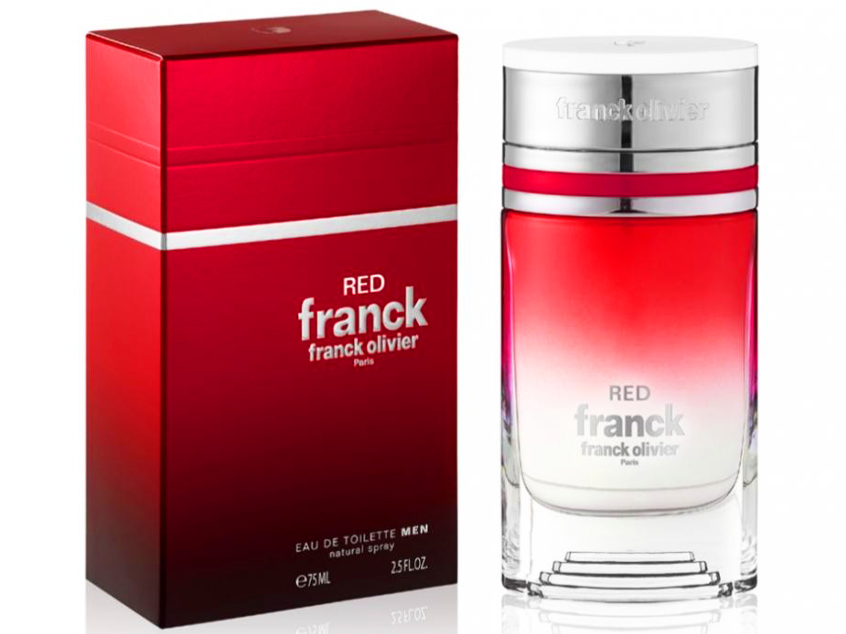 FRANCK OLIVIER Red Franck בושם לגבר א.ד.ט 75 מ"ל 3