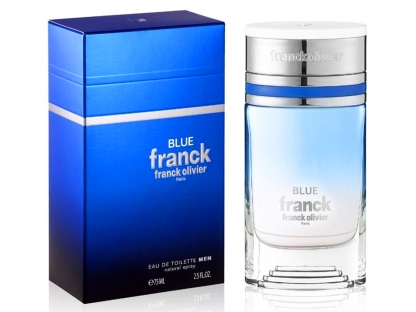 FRANCK OLIVIER Blue Franck בושם לגבר א.ד.ט 75 מ"ל