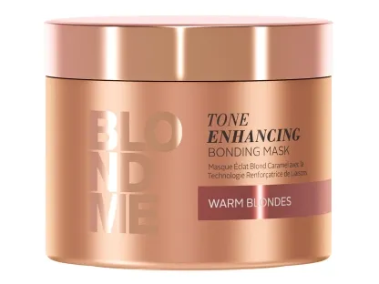 שוורצקופף מסכה לשיער בלונדמי וורם בלונדס Schwarzkopf Blondme Tone Enhancing Bonding Warm Blondes Mas