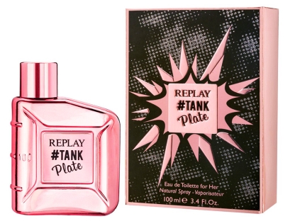 Replay Tank Plate בושם לאישה א.ד.ט 100 מ"ל