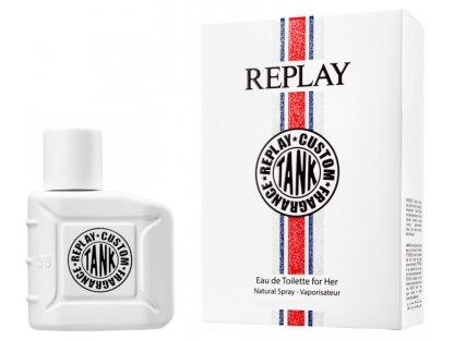 Replay Tank Custom בושם לאישה א.ד.ט 100 מ"ל