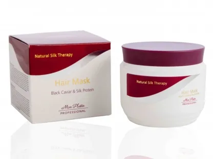 מון פלטין מסכה לשיער קוויאר שחור Black Caviar & Silk Protein Hair Mask MON PLATIN