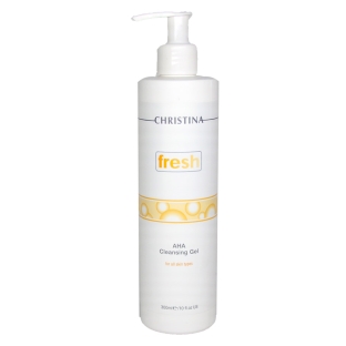 CHRISTINA Aha Cleansing Gel סבון לניקוי עמוק AHA פרש 300 מ"ל