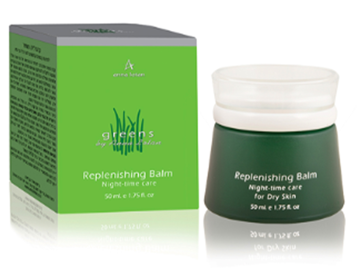 אנה לוטן קרם לילה מעשיר Anna Lotan Greens 3