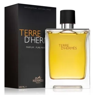 Terre D'Hermes Perfume 200 ml HERMES בושם לגבר פרפיום 200 מ"ל