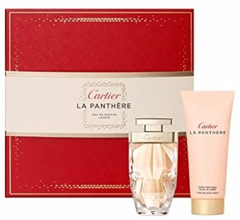 La Panthere E.D.P 50 ml + Body Cream 100 ml CARTIER סט בושם א.ד.פ 50 מ"ל + קרם גוף 100 מ"ל לאישה