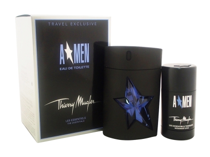 A Men by THIERRY MUGLER בושם לגבר + ג'ל רחצה ודאודורנט