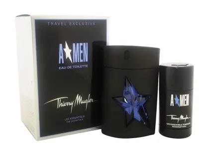 A Men by THIERRY MUGLER בושם לגבר + ג'ל רחצה ודאודורנט