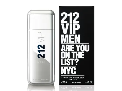 CAROLINA HERRERA 212 VIP Men בושם לגבר א.ד.ט 100 מ"ל