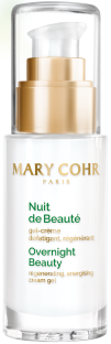 מארי קור קרם פנים אובר נייט ביוטי Mary Cohr Overnight Beauty - Regenerating Energising Cream Gel 50