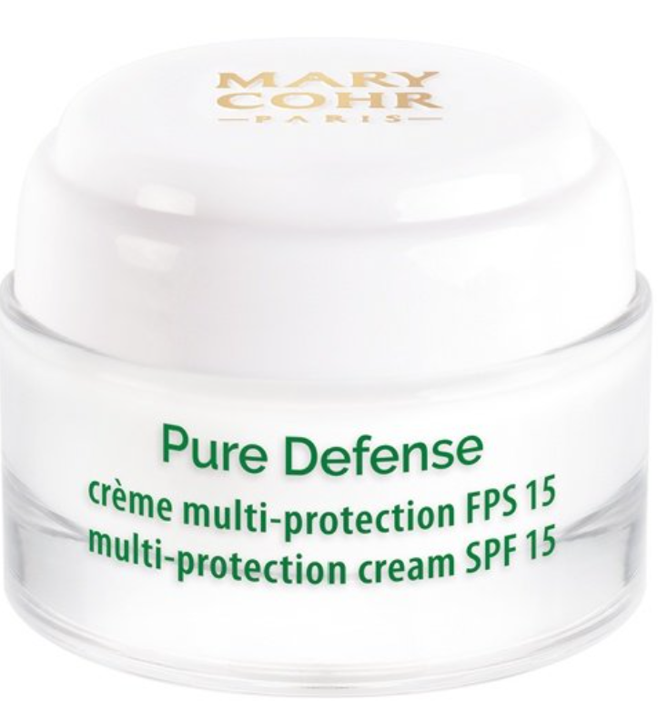 Mary Cohr Pure Defense מארי קור קרם פיור דיפנס SPF15 3