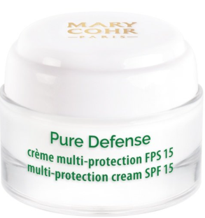 Mary Cohr Pure Defense מארי קור קרם פיור דיפנס SPF15 3