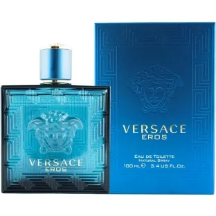 Versace Eros E.D.T 100 ml VERSACE בושם לגבר א.ד.ט 100 מ"ל
