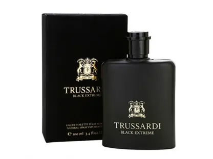 Trussardi Black Extreme Eau De Toilette בושם לגבר א.ד.ט 100 מ"ל